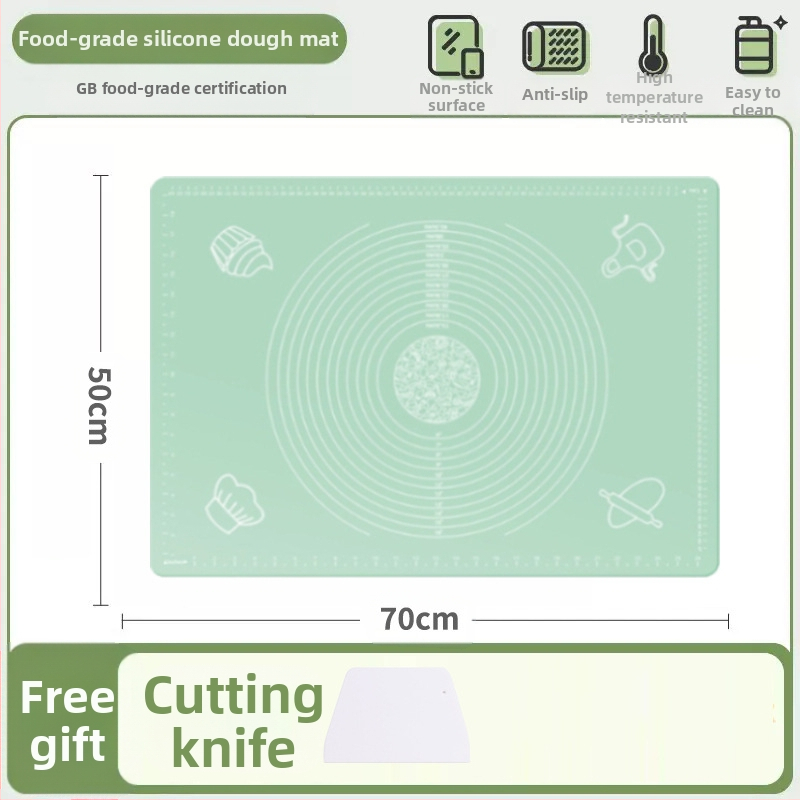 Silikoonist sõtkumismatt, toidukvaliteediga majapidamisnuudlite ja paneelide sõtkumismatt, libisemiskindel, suur, suur pelmeenide valmistamise laud köögile