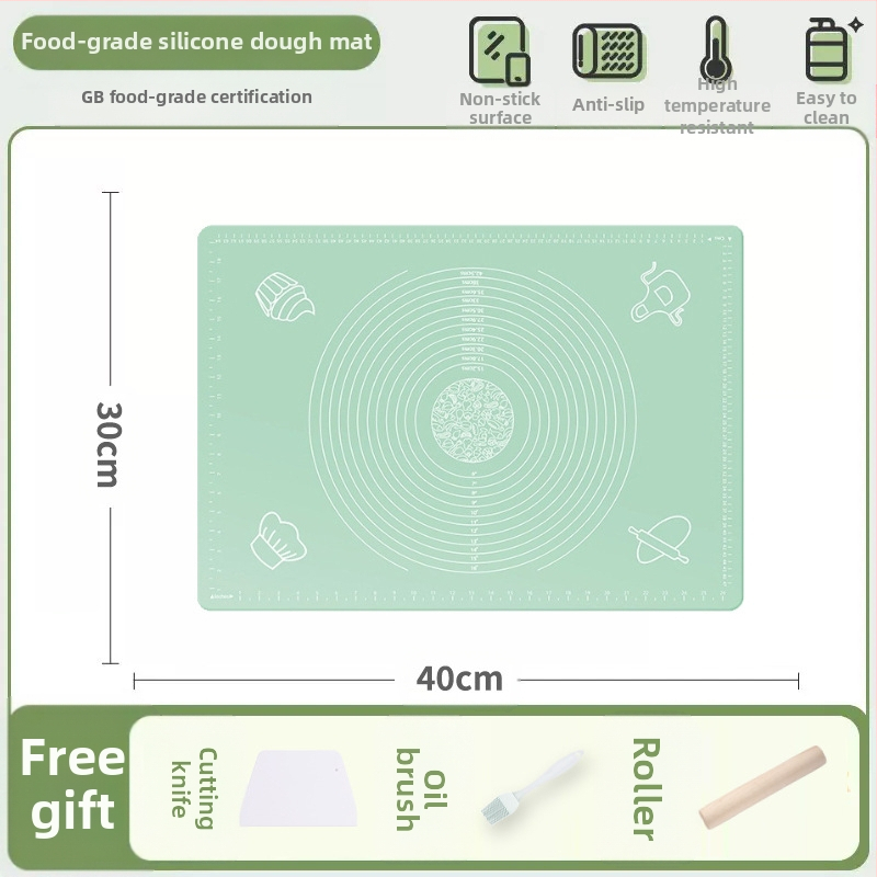 Silikoonist sõtkumismatt, toidukvaliteediga majapidamisnuudlite ja paneelide sõtkumismatt, libisemiskindel, suur, suur pelmeenide valmistamise laud köögile