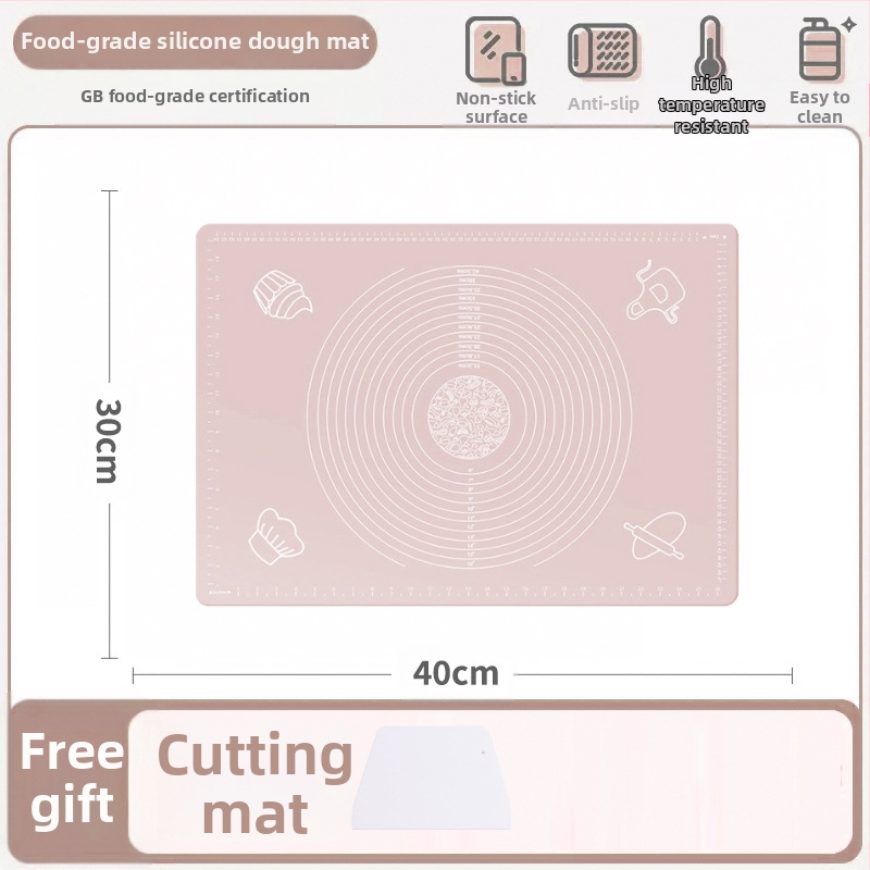 Silikoonist sõtkumismatt, toidukvaliteediga majapidamisnuudlite ja paneelide sõtkumismatt, libisemiskindel, suur, suur pelmeenide valmistamise laud köögile