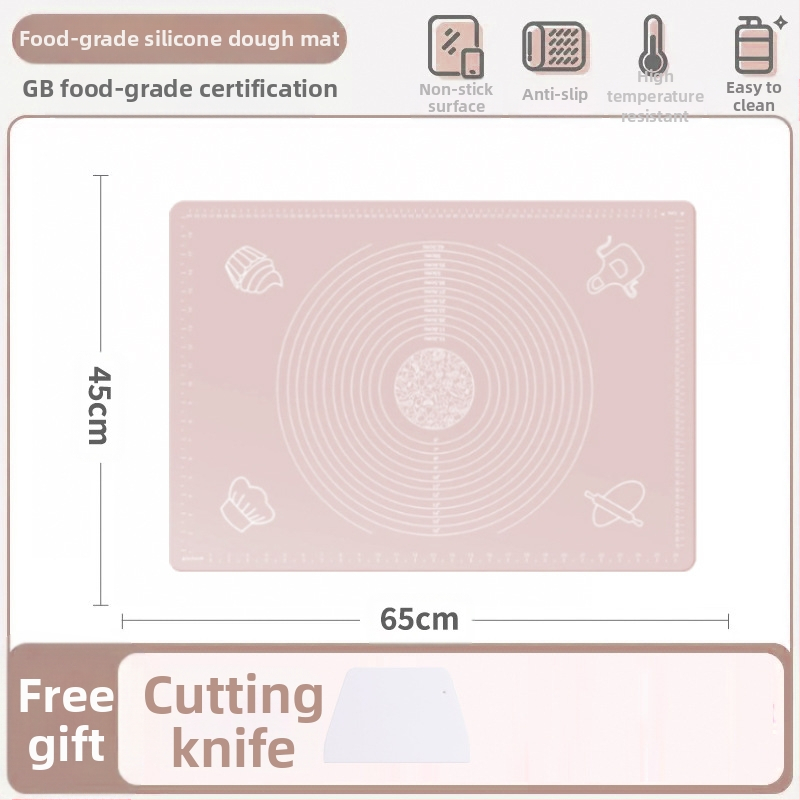 Silikoonist sõtkumismatt, toidukvaliteediga majapidamisnuudlite ja paneelide sõtkumismatt, libisemiskindel, suur, suur pelmeenide valmistamise laud köögile
