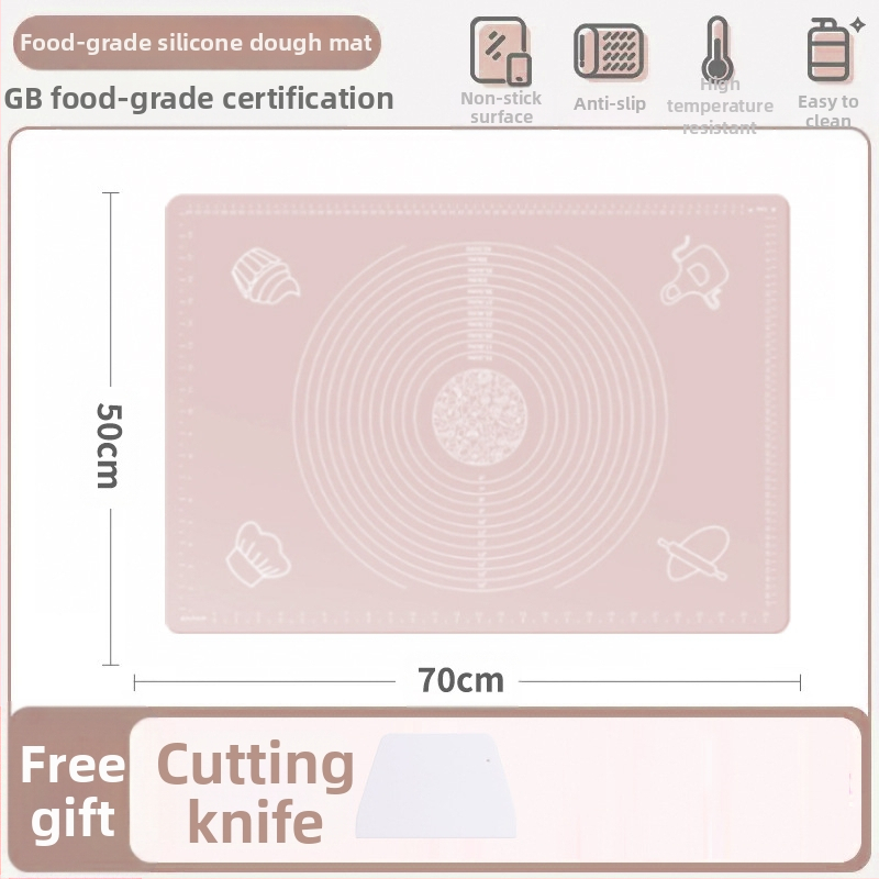 Silikoonist sõtkumismatt, toidukvaliteediga majapidamisnuudlite ja paneelide sõtkumismatt, libisemiskindel, suur, suur pelmeenide valmistamise laud köögile