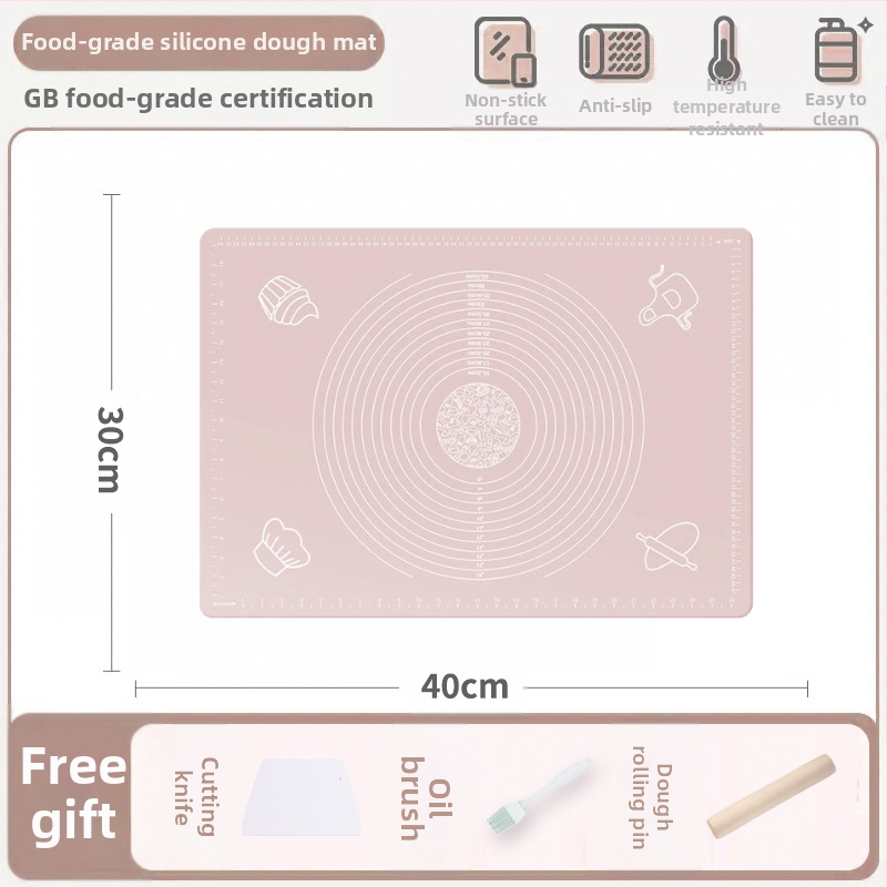Silikoonist sõtkumismatt, toidukvaliteediga majapidamisnuudlite ja paneelide sõtkumismatt, libisemiskindel, suur, suur pelmeenide valmistamise laud köögile