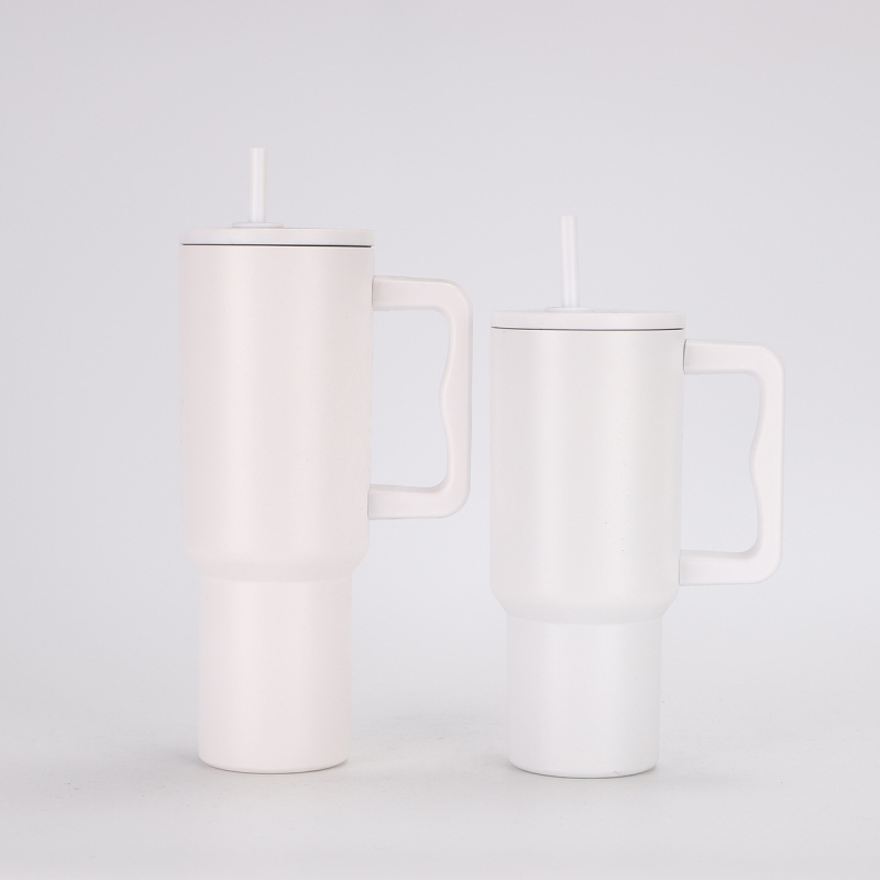 Διασυνοριακό Νέο Προϊόν Τρίτης Γενιάς Ποτήρι Αυτοκινήτου με Λαβή 40oz, Θερμός από Ανοξείδωτο Ατσάλι 304, Ποτήρι Παγωτού Αυτοκινήτου Μεγάλης Χωρητικότητας