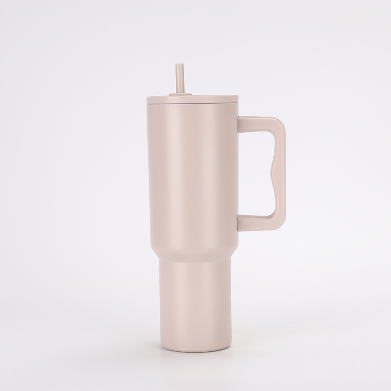 Διασυνοριακό Νέο Προϊόν Τρίτης Γενιάς Ποτήρι Αυτοκινήτου με Λαβή 40oz, Θερμός από Ανοξείδωτο Ατσάλι 304, Ποτήρι Παγωτού Αυτοκινήτου Μεγάλης Χωρητικότητας