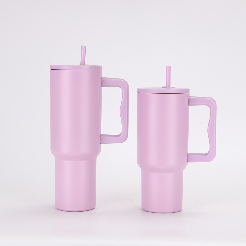 Διασυνοριακό Νέο Προϊόν Τρίτης Γενιάς Ποτήρι Αυτοκινήτου με Λαβή 40oz, Θερμός από Ανοξείδωτο Ατσάλι 304, Ποτήρι Παγωτού Αυτοκινήτου Μεγάλης Χωρητικότητας