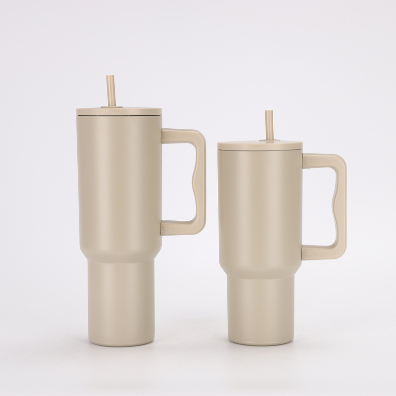 Διασυνοριακό Νέο Προϊόν Τρίτης Γενιάς Ποτήρι Αυτοκινήτου με Λαβή 40oz, Θερμός από Ανοξείδωτο Ατσάλι 304, Ποτήρι Παγωτού Αυτοκινήτου Μεγάλης Χωρητικότητας