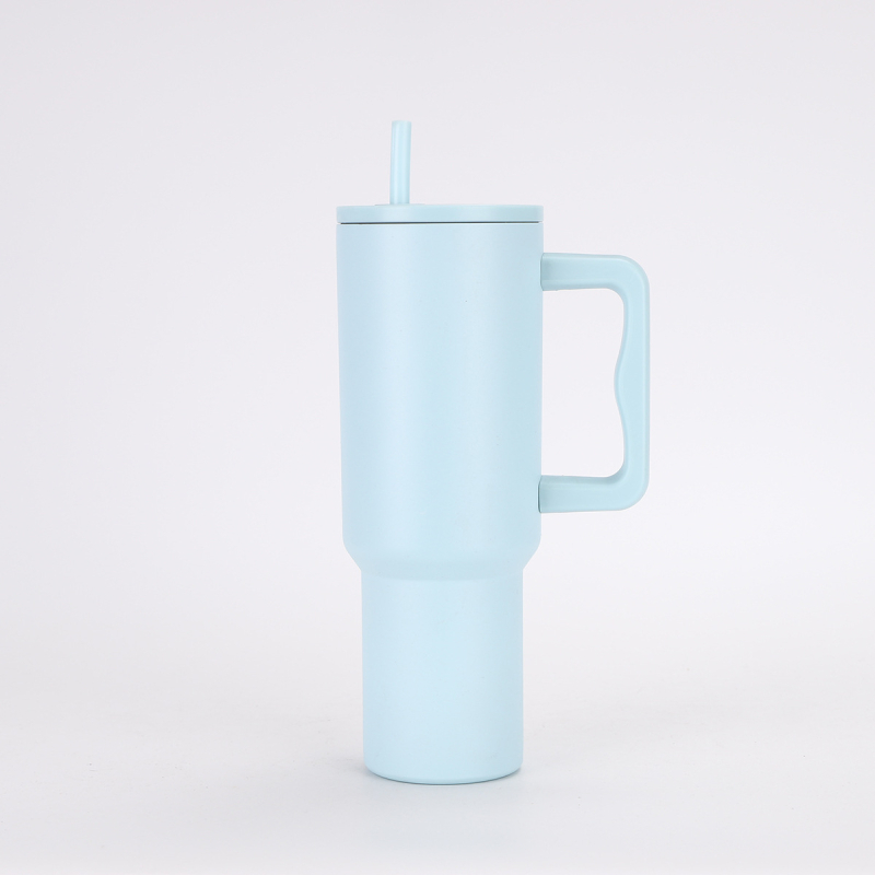 Διασυνοριακό Νέο Προϊόν Τρίτης Γενιάς Ποτήρι Αυτοκινήτου με Λαβή 40oz, Θερμός από Ανοξείδωτο Ατσάλι 304, Ποτήρι Παγωτού Αυτοκινήτου Μεγάλης Χωρητικότητας