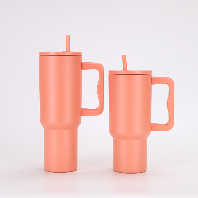 Διασυνοριακό Νέο Προϊόν Τρίτης Γενιάς Ποτήρι Αυτοκινήτου με Λαβή 40oz, Θερμός από Ανοξείδωτο Ατσάλι 304, Ποτήρι Παγωτού Αυτοκινήτου Μεγάλης Χωρητικότητας