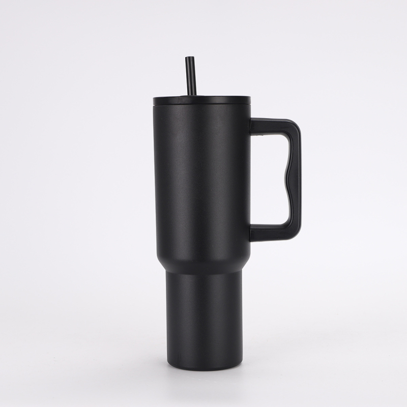 Διασυνοριακό Νέο Προϊόν Τρίτης Γενιάς Ποτήρι Αυτοκινήτου με Λαβή 40oz, Θερμός από Ανοξείδωτο Ατσάλι 304, Ποτήρι Παγωτού Αυτοκινήτου Μεγάλης Χωρητικότητας