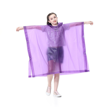 EVA laste ühekordselt kasutatav Cape vihmamantel õues reisimiseks paksendatud meeste ja naiste vihmamantli pontšo tehase hulgimüük kohandatud