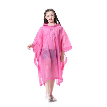 EVA laste ühekordselt kasutatav Cape vihmamantel õues reisimiseks paksendatud meeste ja naiste vihmamantli pontšo tehase hulgimüük kohandatud