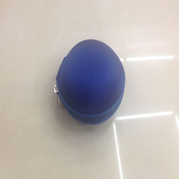 Vandeniui atspari EVA apvali keitimo dėžutė su užtrauktuku, skaitmeninė „Bluetooth“ ausinių laikymo krepšys, EVA duomenų kabelio pakavimo dėžutė