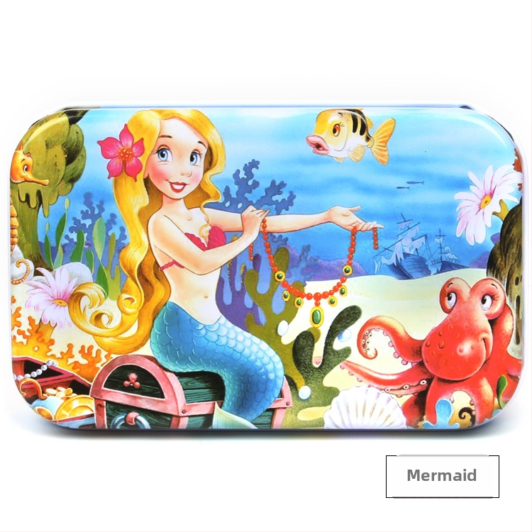 Gamintojai tiekia animacinius 60 plokščių medinių geležinių dėžučių dėliones vaikams, suaugusiems, pramogoms ikimokyklinio ugdymo mediniams dėlionių žaislams