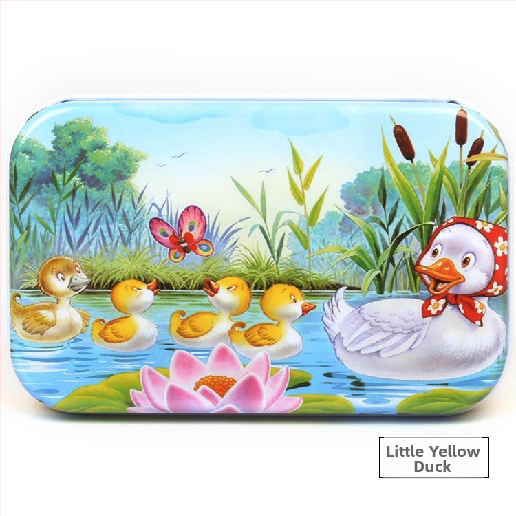 Gamintojai tiekia animacinius 60 plokščių medinių geležinių dėžučių dėliones vaikams, suaugusiems, pramogoms ikimokyklinio ugdymo mediniams dėlionių žaislams