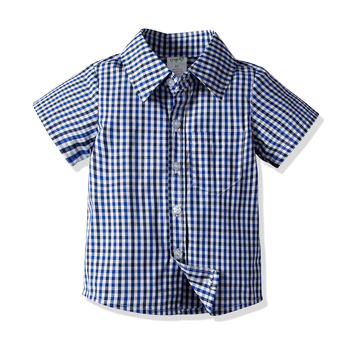 2019. aasta uued lasterõivad poistele puuvillast ühes tükis lühikeste varrukatega särk Sulange särk