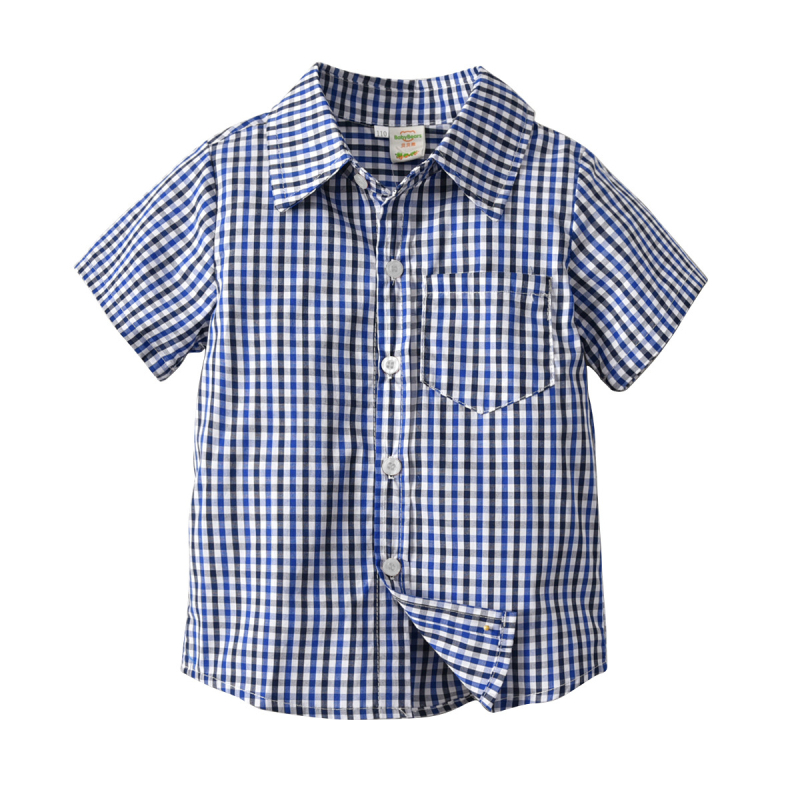 2019. aasta uued lasterõivad poistele puuvillast ühes tükis lühikeste varrukatega särk Sulange särk