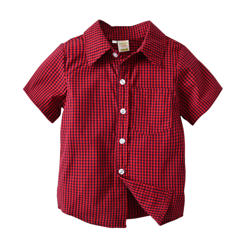 2019. aasta uued lasterõivad poistele puuvillast ühes tükis lühikeste varrukatega särk Sulange särk