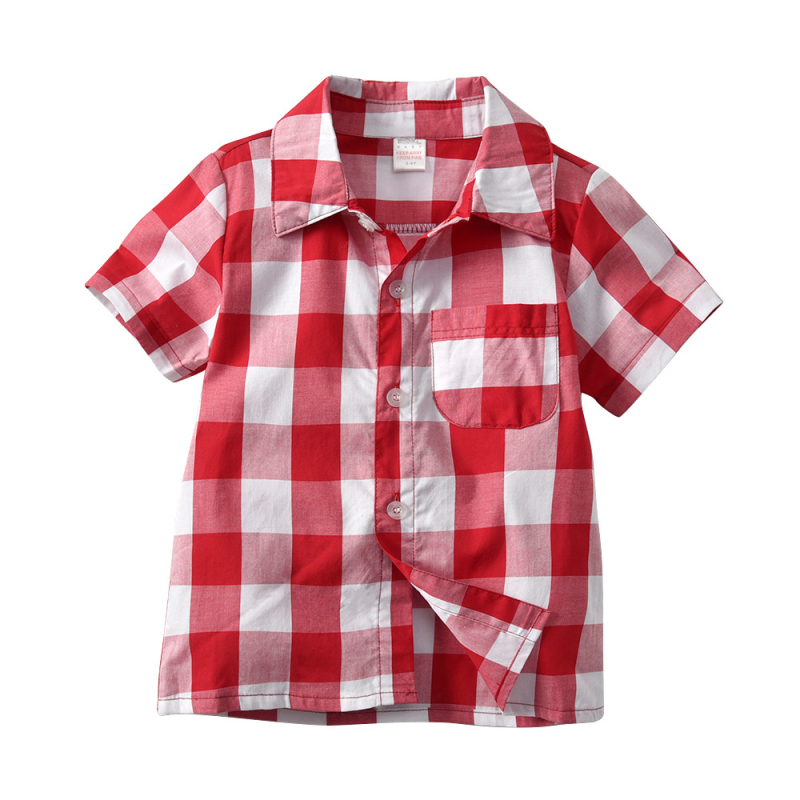 2019. aasta uued lasterõivad poistele puuvillast ühes tükis lühikeste varrukatega särk Sulange särk