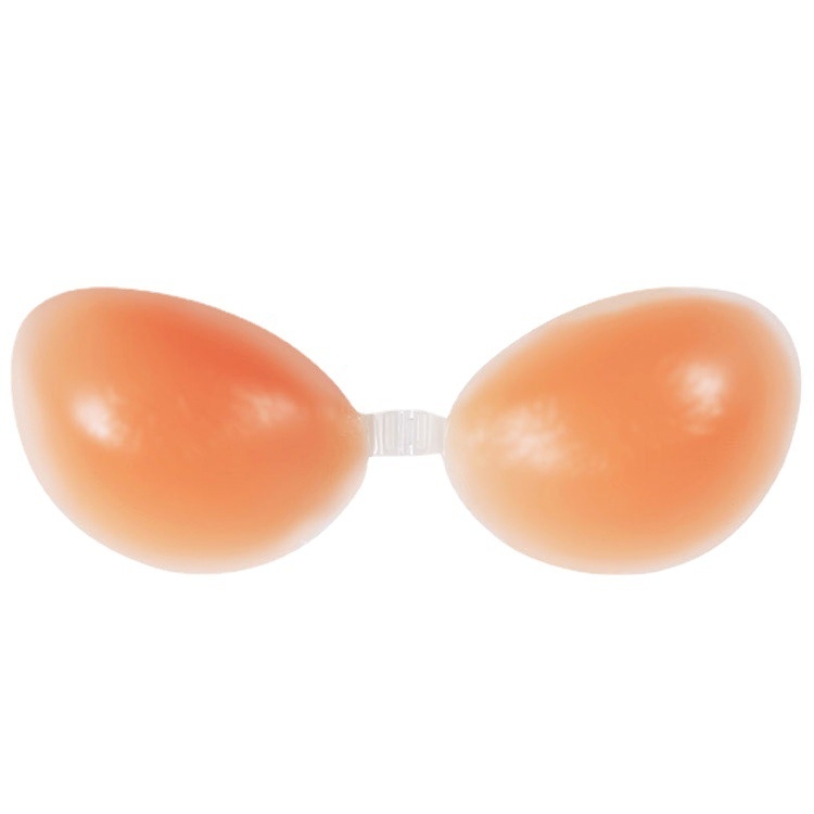 Γυναικείο σουτιέν σιλικόνης με αόρατο σουτιέν και ενίσχυση στήθους, με ενίσχυση push-up, χωρίς τιράντες, σε απόθεμα