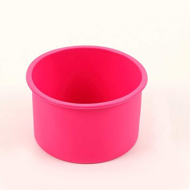 4/6/8/10-tolline ümmargune koogivorm silikoonvormi küpsetusplaat mitme suurusega sünnipäevakoogi vorm