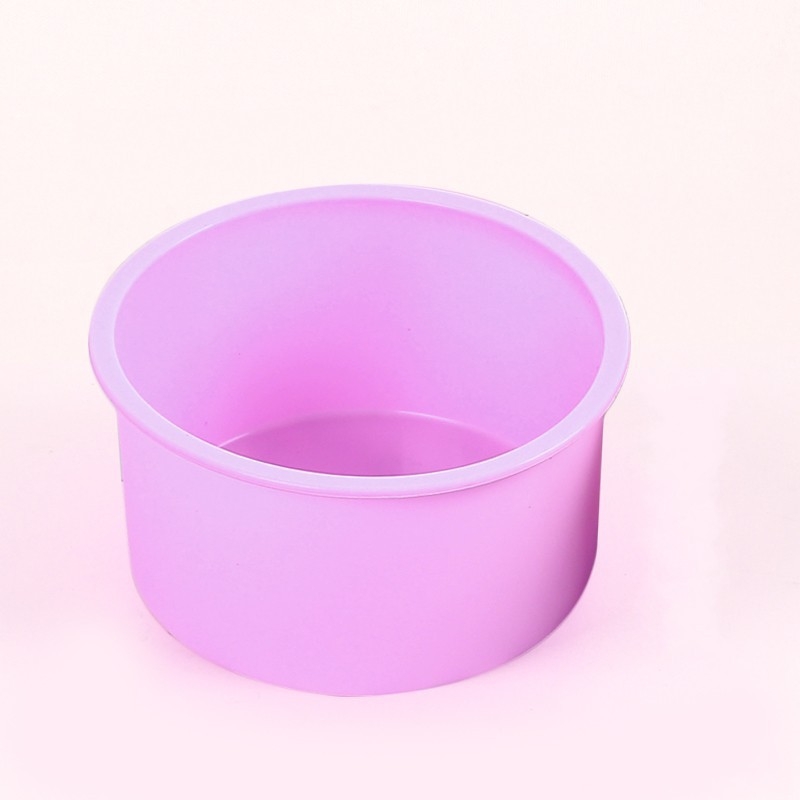 4/6/8/10-tolline ümmargune koogivorm silikoonvormi küpsetusplaat mitme suurusega sünnipäevakoogi vorm