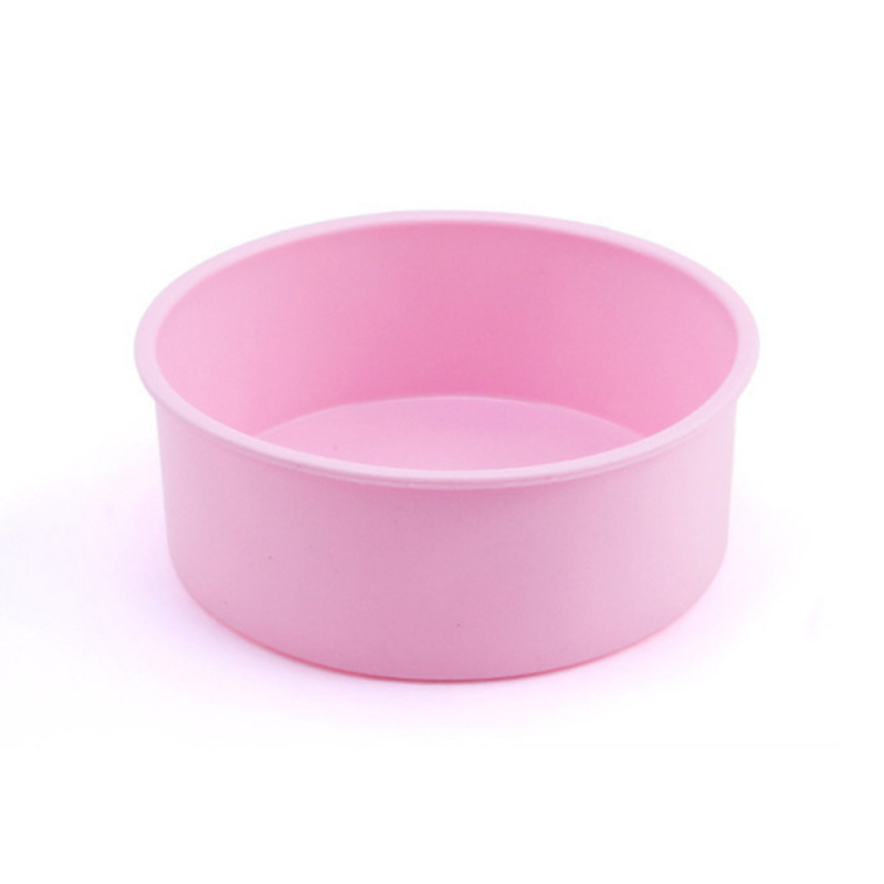 4/6/8/10-tolline ümmargune koogivorm silikoonvormi küpsetusplaat mitme suurusega sünnipäevakoogi vorm