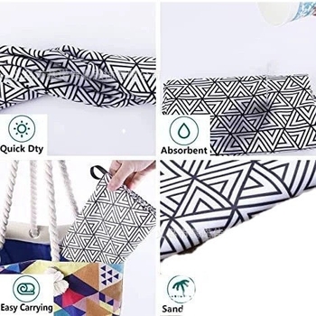 Karštas tarpvalstybinis mikropluošto rankšluostis, lengvas, be smėlio, su dryžuota serija, atspausdintas dvipusis aksominis paplūdimio rankšluostis, sugeriantis, greitai džiūstantis.