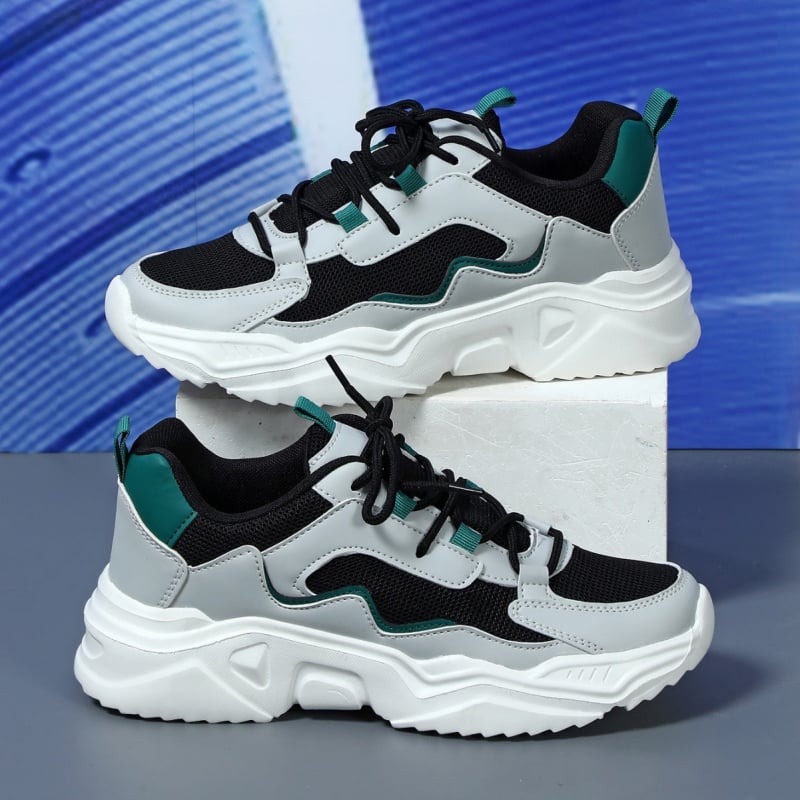 Pantofi de alergare cu talpă moale și respirabil, la modă, cu plasă, Jinjiang, pantofi lipicioși la rece pentru cupluri, la modă, pantofi casual, confortabili, cu talpă moale