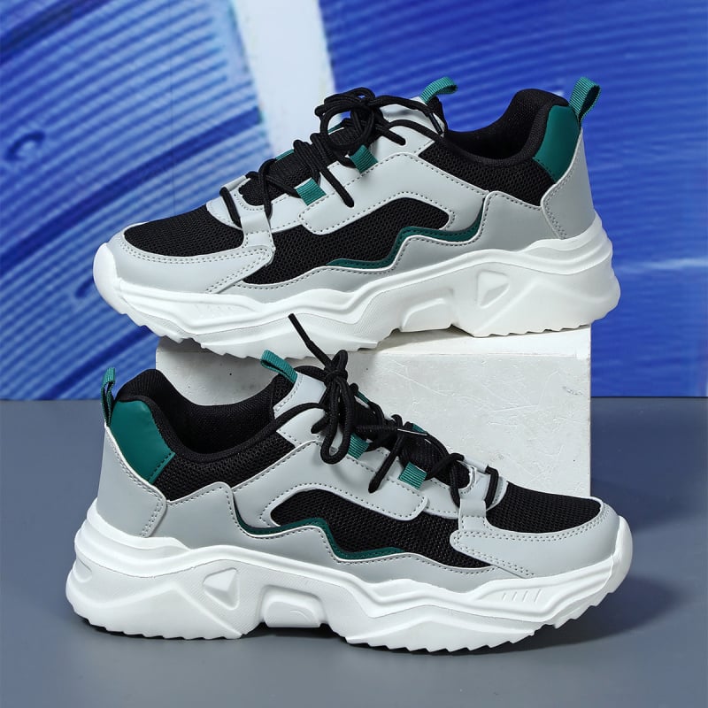 Pantofi de alergare cu talpă moale și respirabil, la modă, cu plasă, Jinjiang, pantofi lipicioși la rece pentru cupluri, la modă, pantofi casual, confortabili, cu talpă moale