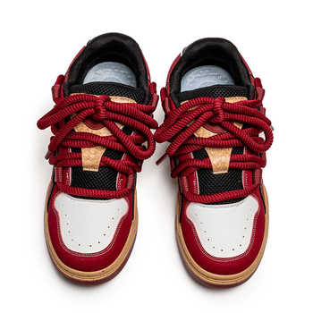 Benmingnian muške cipele ljetne niše originalnog dizajna svestrane ležerne sportske debeli potplat povećane crvene tenisice moderne cipele