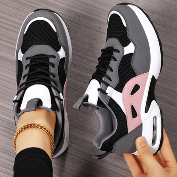 2025 Νέα γυναικεία αθλητικά παπούτσια για αυξανόμενο ύψος Mesh plus size στο Διαδίκτυο Δημοφιλή παπούτσια Torre με χοντρό κάτω μέρος, όλα τα μικρά casual παπούτσια ταιριάζουν