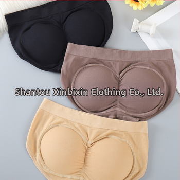 Tarpmiestiniai, labai elastingi, netikri sėdmenų pakėlimo kelnaitės su išimamu kempinėlės įklotu moterims, skirtos Barbės sėdmenų pakėlimo kelnaitės sėdmenims ir tarpkojui.