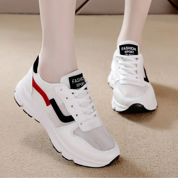 Νέα αθλητικά παπούτσια Γυναικεία παπούτσια από πλέγμα Καλοκαιρινά ευέλικτα πλέγματα Άνετα μαλακά πέλματα Ελαφριά casual παπούτσια τρεξίματος ταξιδιού