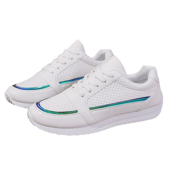 Λευκά Παπούτσια Γυναικεία Άνοιξη 2025 Νέα Γυναικεία Παπούτσια Καλοκαιρινά Φοιτητικά All-match Flat Άνοιξη και Φθινόπωρο Hot Sports Κορεάτικα Sneakers