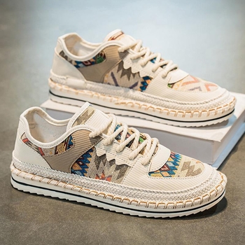 [noliktavā] Audekla apavi vīriešiem, pavasara, elpojoši, moderni, sporta, atpūtas, plakanie apavi, vecās Pekinas auduma kurpes, vasaras, Āzijas stila