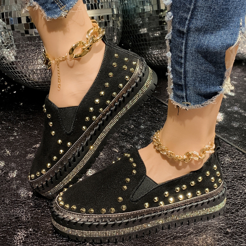 Mocasini transfrontalieri de mărime mare, cu talpă groasă, stil coreean, vara 2025, pantofi leneși, gata de vânzare