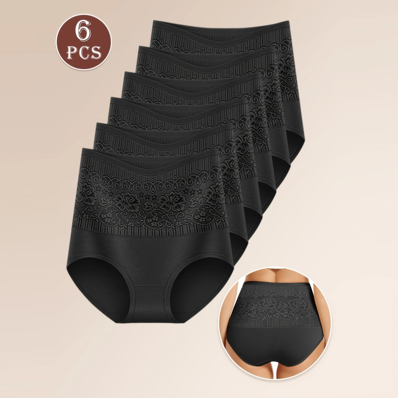 Euroopa ja Ameerika Shien Amazoni kõrge vöökohaga kõhu kontrolli all hoidvad naiste aluspesu, tuharate tõstmiseks mõeldud suured aluspüksid, puhtast puuvillast muster, õmblusteta