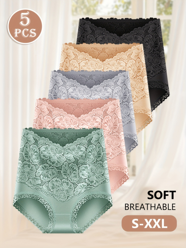 Cross-Border 5 hinnakorrigeerimine Fuzzy puhtast puuvillast kõrge vöökohaga naiste aluspesu pitsist seksikad suured suurused aluspüksid tuharate tõstmiseks ja kõhu kontrollimiseks Temu