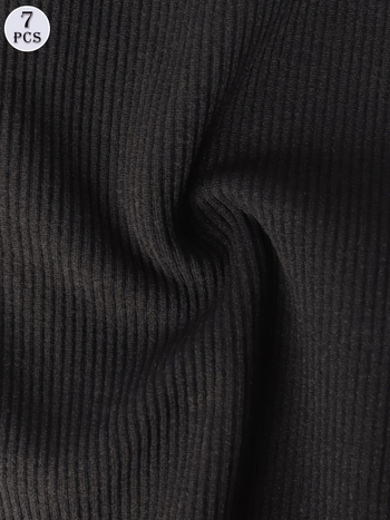 2025. aasta piiriülene uus Euroopa ja Ameerika 7-osaline värvitoonides õmblusteta aluspesu, ülihingav ja piiriülene otsetarne.