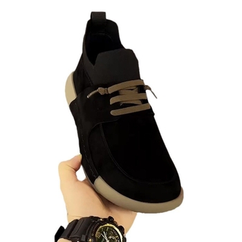 Άνοιξη 2025 Νέο Στυλ Μικρά, Μαλακά Δερμάτινα, Επιχειρηματικά, Φλις Επένδυση, Σλιπ-Οn, Άνετα, Μοντέρνα, Ευέλικτα Δερμάτινα Παπούτσια με Μαλακή Σόλα για Άνδρες