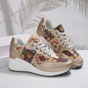 Ευρωπαϊκά και Αμερικανικά μεγάλα μεγέθη 2025 Χειμερινά παπούτσια νέας τεχνολογίας, αναπνεύσιμα και ανθεκτικά στη φθορά, για εξαγωγή σε διασυνοριακό επίπεδο, με χαμηλό κόψιμο για γυναίκες, casual γυναικείες πλατφόρμες