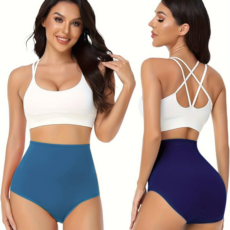 Διασυνοριακά 4-pack σε προσφορά, Αναπνέοντα Εσώρουχα Αδυνατίσματος για Έλεγχο της Κοιλιάς με Ενισχυτικό Γοφών, Έλεγχο Κοιλιάς, Ανόρθωση Γλουτών, Σχηματισμός Γλουτών σε Ροδακινί