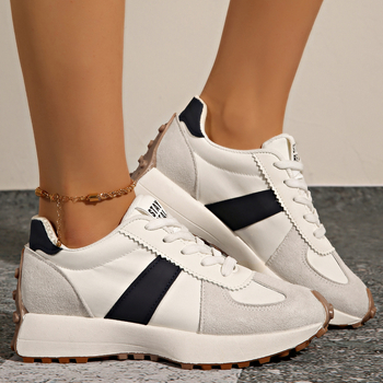 Γυναικεία Παπούτσια με Μικρή Μέση σε Απόθεμα 2025 Άνοιξη Νέα Παπούτσια για Μπαμπά με Χοντρές Σόλες, Δερμάτινα Παπούτσια για Τρέξιμο για Φοιτητές, Αθλητικά Παπούτσια για Γυναίκες