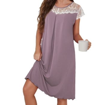 Amazon Cross-Border Νέα Νυχτικά με Δαντέλα, Γυναικείες Πιτζάμες, Καλοκαιρινές, Casual, Είδη Σπιτιού, Μπορεί να Φορεθεί και σε Εξωτερικούς Χώρους