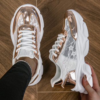 Pantofi sport 2023, mărime mare, pantofi de mers respirabili, pantofi de alergare albi, pantofi de tată, nișă all-match