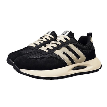 Pantofi sport pentru bărbați, stil vintage, cu talpă groasă, din piele, cu talpă moale, înălțime crescătoare, pentru alergare, 2025, primăvara, la modă, casual, Forrest Gump