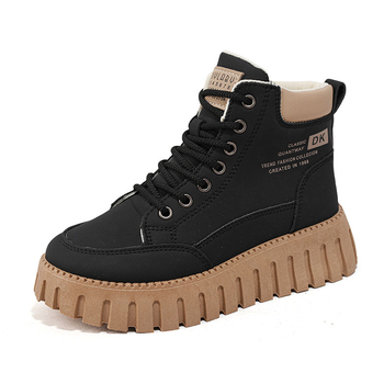 Čizme Britanski stil 2025 Nove proljetne vodootporne kožne moderne čizme za mršavljenje Male visoke ležerne čizme F364