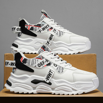 Ανδρικά παπούτσια μάρκας Tide 2025 νέα ανοιξιάτικα και φθινοπωρινά αθλητικά παπούτσια για τρέξιμο για νέους, μοντέρνα παπούτσια Joker με χοντρή σόλα και αυξημένα μπαμπά Tide