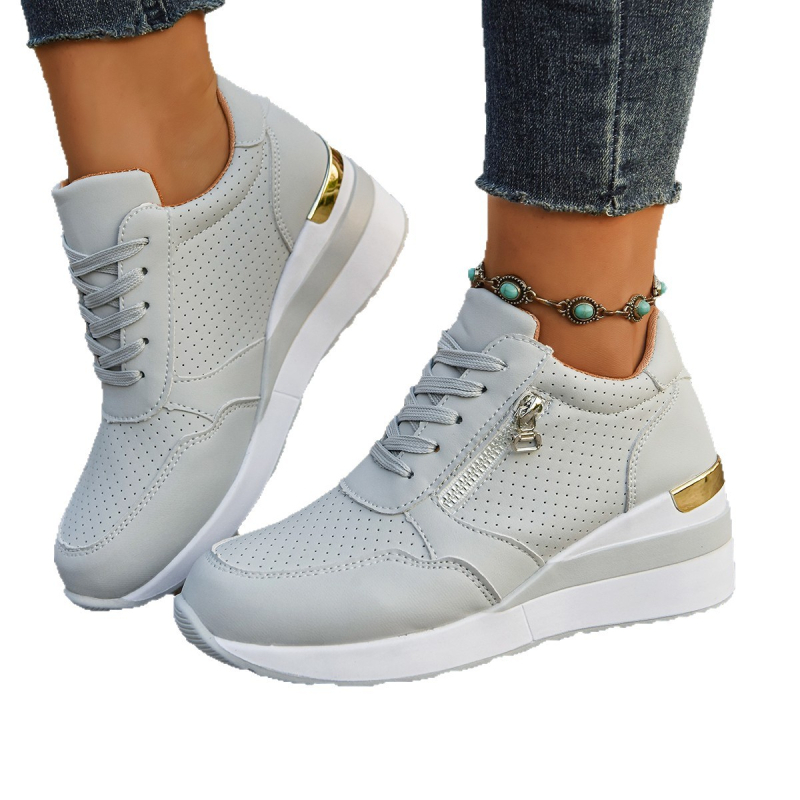 Pantofi sport și casual pentru femei, comerț exterior, europeni și americani, la modă nouă, cu talpă groasă, sport casual pentru femei, mărime mare, en-gros