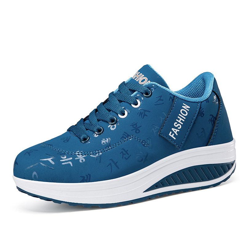 Pantofi sport pentru femei, pantofi sport cu talpă groasă, model nou, model 2025, pentru primăvară și toamnă, din piele, pentru mame, pantofi sport casual
